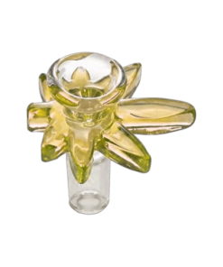Quemador hoja 14mm macho amarillo
