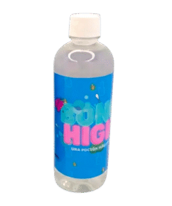 Alternative view of bong high líquido de limpieza