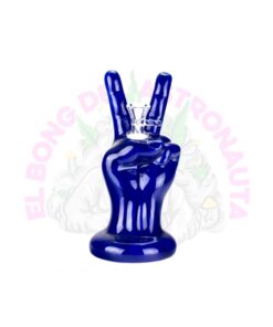 Bong ceramica paz y amor