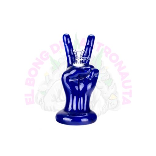 Bong ceramica paz y amor