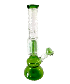 Bong bubble verde 32cm