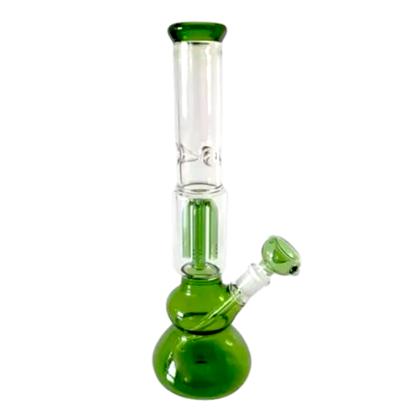 Bong bubble verde 32cm