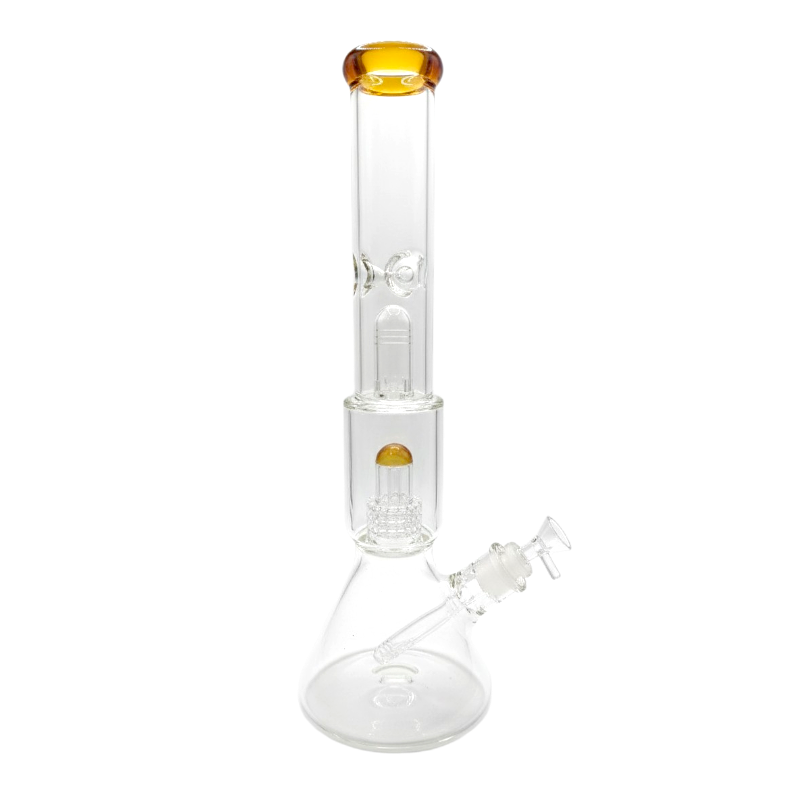 Bong Beaker Double Percolador- 40cm