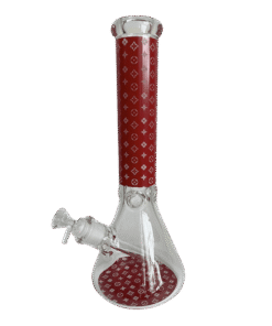 Bong Beaker "Luxury Red" 35cm