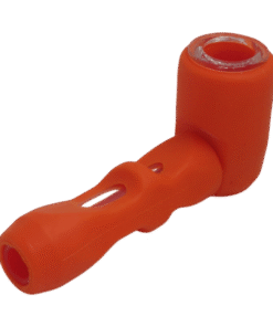 Pipa silicona naranja