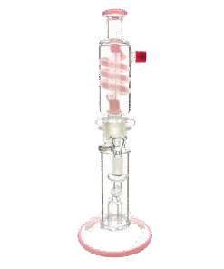 Alternative view of BongLab Glycerin Pink Avalanche - (36 cm)
