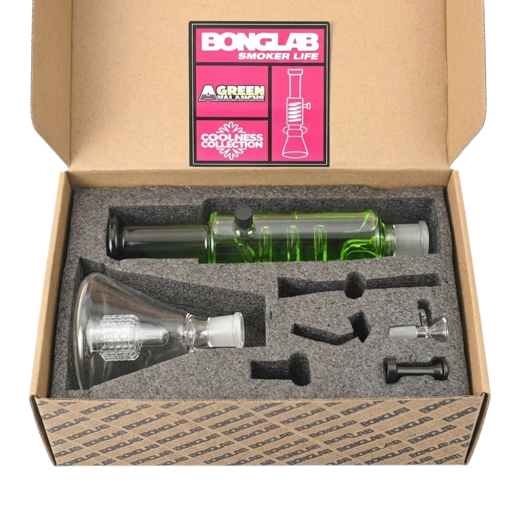 BongLab Glycerin Green Avalanche - (50 cm) - Imagen 2