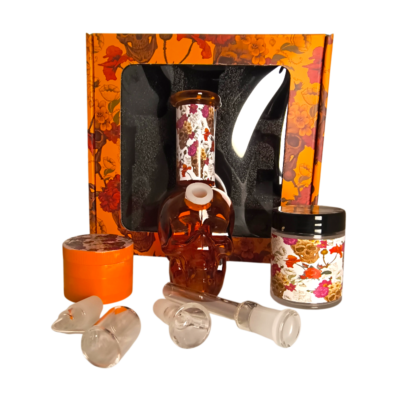 Pack calavera naranja con quemador 710 y 420