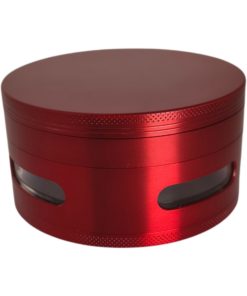 moledor metalico rojo 4 partes 100mm