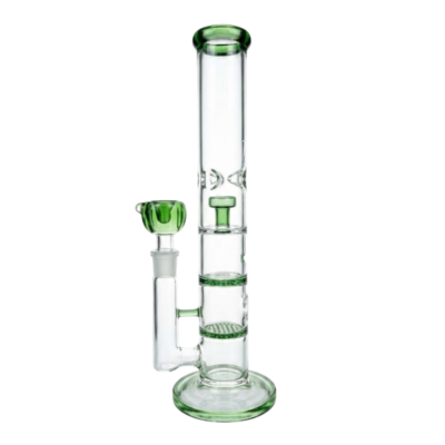 Bong 32cm triple percolador