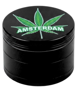 Alternative view of Moledor Metálico "Amsterdam" hoja 4 Partes (63 mm)