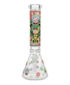 Bong Beaker Rick&Morty 35CM Pyrex 5mm