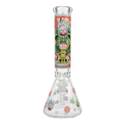 Bong Beaker Rick&Morty 35CM Pyrex 5mm