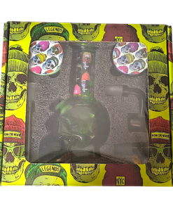 Pack calavera verde con quemador 710 y 420