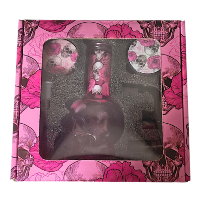 Pack calavera rosado con quemador 710 y 420