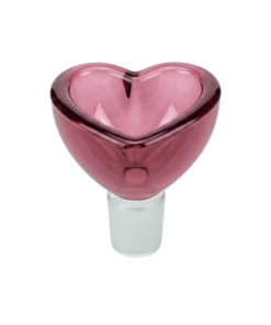 Quemador de Vidrio en Forma de Corazón 14 mm