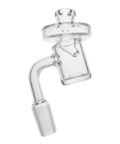 Alternative view of Banger de Cuarzo de 14 mm con Tapa (Carb Cap) - Alta Resistencia